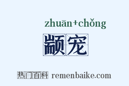 颛宠是什么意思的图片